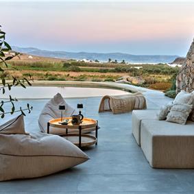 6 bedroom villa with pool, East Paros, sleeps 12